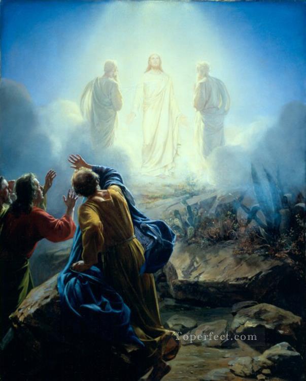 La transfiguración Carl Heinrich Bloch Pintura al óleo